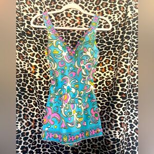 Vintage 60’s bathing suit romper